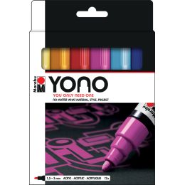 Marabu Acrylmarker YONO, 1,5 - 3,0 mm, 12er Set