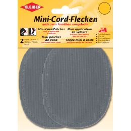 KLEIBER Mini-Cord-Flecken, 110 x 85 mm, braun