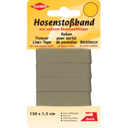 KLEIBER Hosenstoband, 15 x 1300 mm, beige