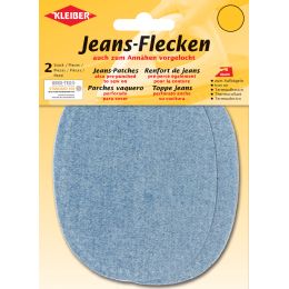 KLEIBER Jeans-Bgelflecken oval, 130 x 100 mm, rot