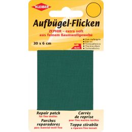 KLEIBER Zephir-Aufbügel-Flicken, 300 x 60 mm, grün