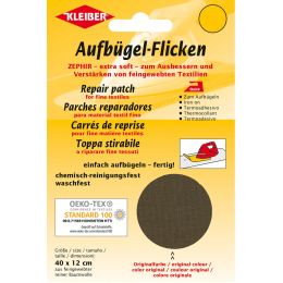 KLEIBER Zephir-Aufbgel-Flicken, 400 x 120 mm, wei