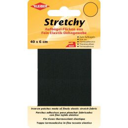 KLEIBER Stretchy-Bgel-Flicken, 400 x 60 mm, schwarz