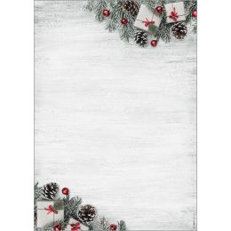 sigel Weihnachts-Motiv-Papier Christmas Wrapping, A4