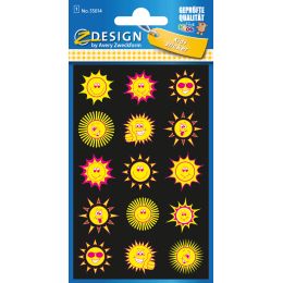 AVERY Zweckform ZDesign KIDS Neon-Sticker Sterne