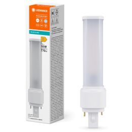 LEDVANCE LED-Lampe DULUX D, 10 Watt, G24d-3 (840)