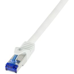 LogiLink Patchkabel Ultraflex, Kat.6A, S/FTP, 0,5 m, weiß