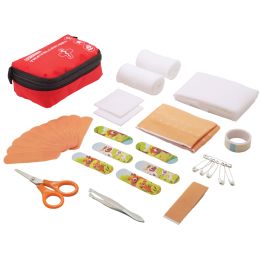HARO Erste-Hilfe-Tasche Traveller-Set, 32-teilig, rot