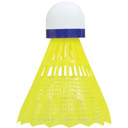 TALBOT torro Badmintonball Tech 350, medium, gelb/blau