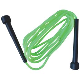 SCHILDKRT Springseil Speed Rope, 3,0 m, schwarz/grn