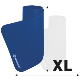 SCHILDKRT Fitnessmatte XL, 15 mm, blau
