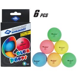 DONIC SCHILDKRT Tischtennisball Color Popps, sortiert