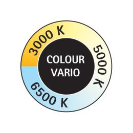 MAUL LED-Tischleuchte MAULpearly colour vario, schwarz