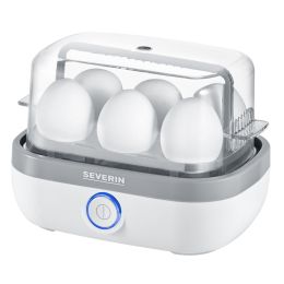SEVERIN Eierkocher EK 3164, für 6 Eier, weiß / grau