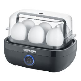 SEVERIN Eierkocher EK 3165, für 6 Eier, schwarz