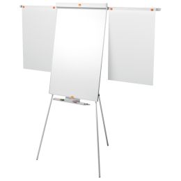 nobo Flipchart Mobil Stahl Nano Clean, magnethaftend, wei
