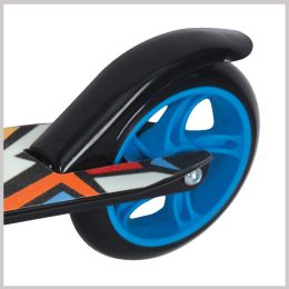 SCHILDKRT Junior-Tretroller City Scooter Runabout, blau
