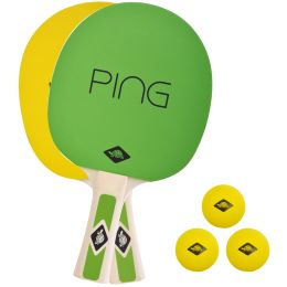 DONIC SCHILDKRT Ping Pong Set, grn/gelb
