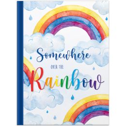 RNK Verlag Notizbuch Over the Rainbow, DIN A4, blanko