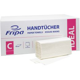 Fripa Handtuchpapier IDEAL, 250 x 330 mm, C-Falz, hochwei