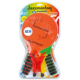 SCHILDKRT Jazzminton-Set, orange / grn