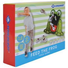 SCHILDKRT Wurfspiel Feed The Frog Toss Game