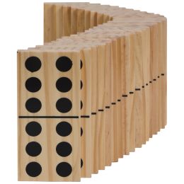 SCHILDKRT Jumbo Domino-Set, Spieleklassiker im Groformat