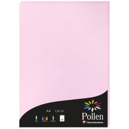 Pollen by Clairefontaine Papier DIN A4, bonbonrosa