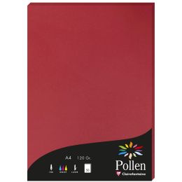 Pollen by Clairefontaine Papier DIN A4, bordeaux