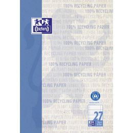 Oxford Schulblock Recycling, DIN A4, 50 Blatt, Lineatur 20