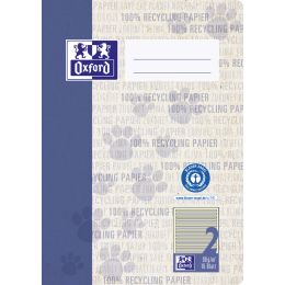Oxford Schulheft Recycling, DIN A5, 16 Blatt, Lineatur 4
