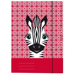 herlitz Zeichnungsmappe Cute Animals Zebra, DIN A4