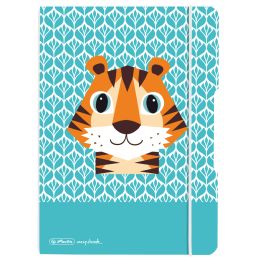 herlitz Notizheft my.book flex Cute Animals Tiger, A5