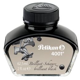 Pelikan Tinte 4001 im Glas, blau-schwarz, Inhalt: 62,5 ml
