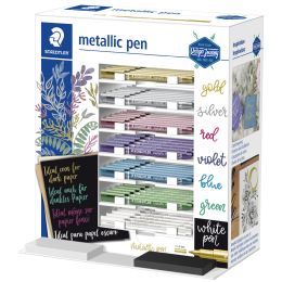STAEDTLER Permanent-Marker metallic pen, 70er Display