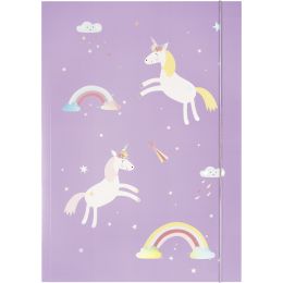 folia Zeichnungsmappe HOTFOIL Magic Unicorns, Karton, A3