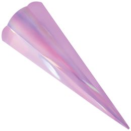 folia Metallic-Schultten-Zuschnitt, 6-eckig, pink