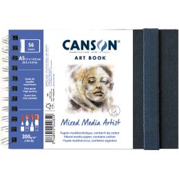 CANSON Skizzenbuch ART BOOK Mixed Media Artist, DIN A4