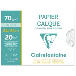 Clairefontaine Transparentpapier, 240 x 320 mm