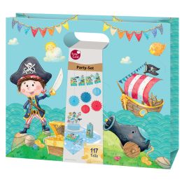 SUSY CARD Party-Set Little Pirate, 117-teilig