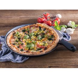 APS Pizzablech, Durchmesser: 180 mm, schwarz