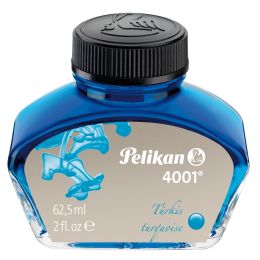 Pelikan Tinte 4001 im Glas, trkis, Inhalt: 62,5 ml