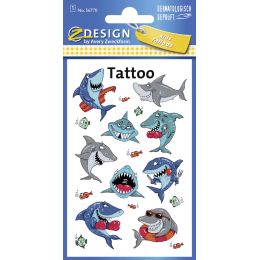 AVERY Zweckform ZDesign Kids Tattoos Haie