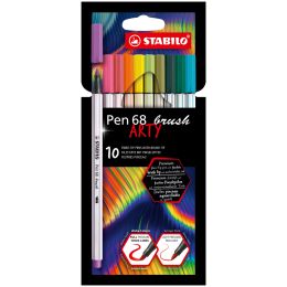 STABILO Pinselstift Pen 68 brush ARTY, 24er Kartonetui