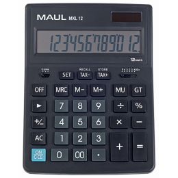MAUL Tischrechner MXL 12, 12-stellig, schwarz