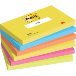 Post-it Haftnotizen Notes, 127 x 76 mm, Energetic Collection