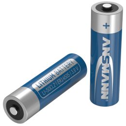 ANSMANN Lithium-Thionylchlorid Batterie ER14250, 1/2 AA