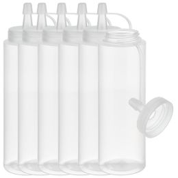 APS Quetschflasche, 490 ml, transparent, 6er Set