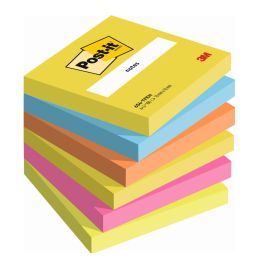 Post-it Haftnotizen Notes, 76 x 76 mm, Energetic Collection
