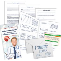 RNK Verlag Vordruck Patientenverfügung, im Thekendisplay